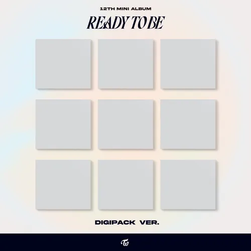 TWICE - READY TO BE vinyl record cover