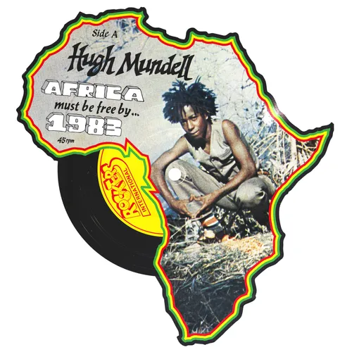 Hugh Mandell & Augustus Pablo - Africa Must Be Free By 1983 vinyl record cover