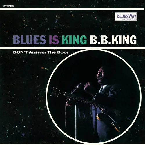 B.B. King - Blues Is King vinyl record cover