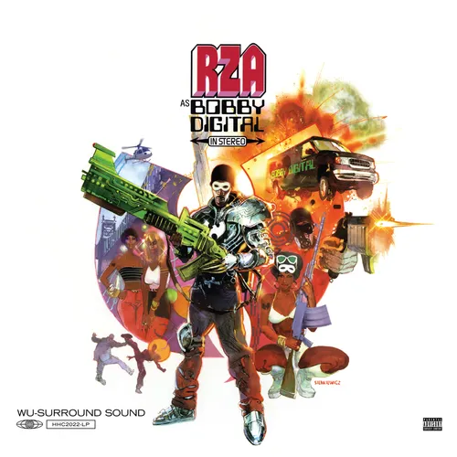 RZA as Bobby Digital - Bobby Digital In Stereo vinyl record cover