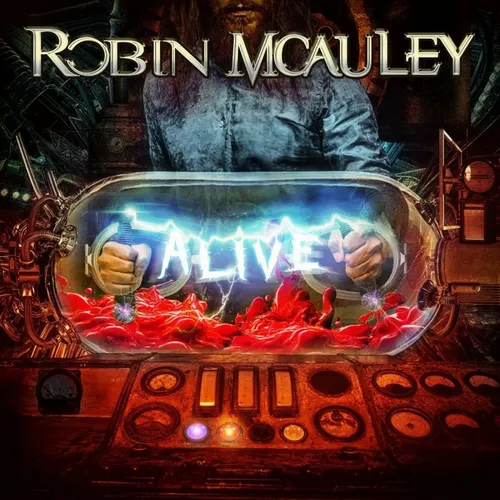 Robin McAuley - Alive vinyl record cover