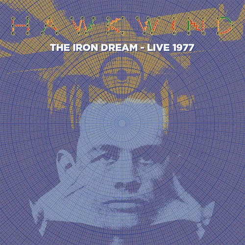 Hawkwind - The Iron Dream - Live 1977 vinyl record cover