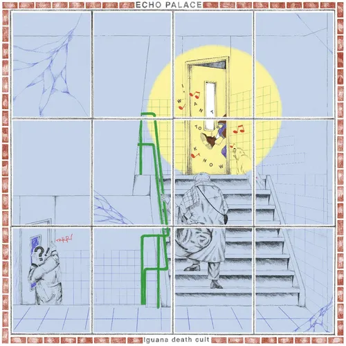 Iguana Death Cult - Echo Palace vinyl record cover