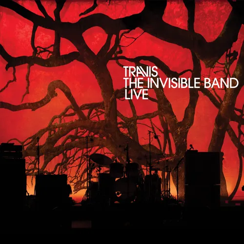 Travis - The Invisible Band: Live vinyl record cover