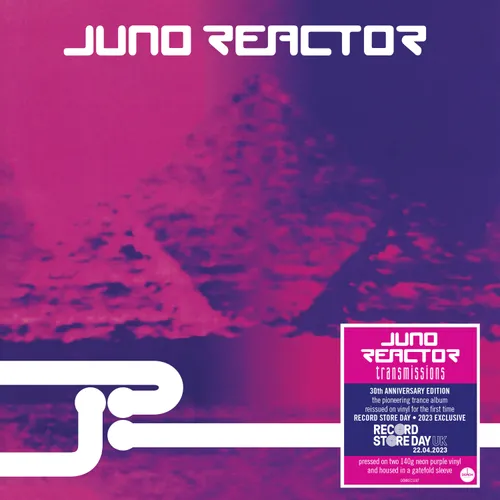 Juno Reactor - Transmissions vinyl record cover
