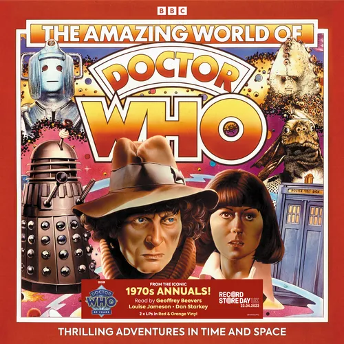 Doctor Who - The Amazing World Of Doctor Who vinyl record cover