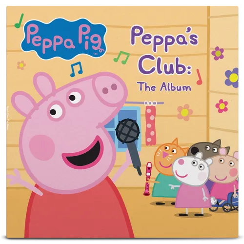 Peppa Pig - Peppa’s Club: The Album vinyl record cover