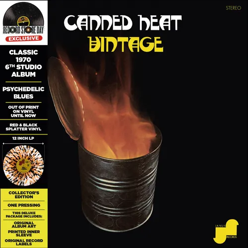 Canned Heat - Vintage vinyl record cover