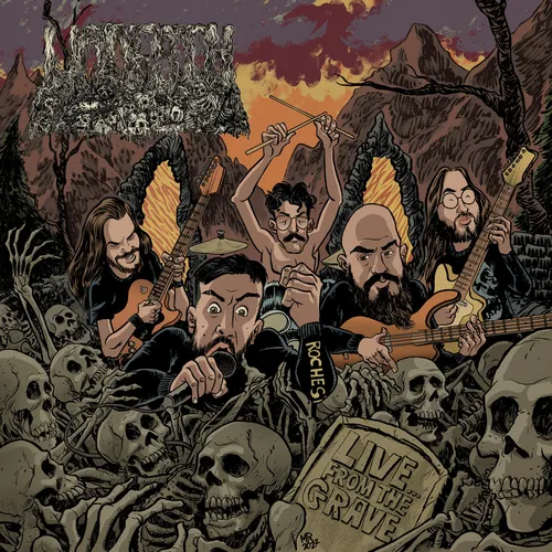Undeath - Live… From The Grave vinyl record cover