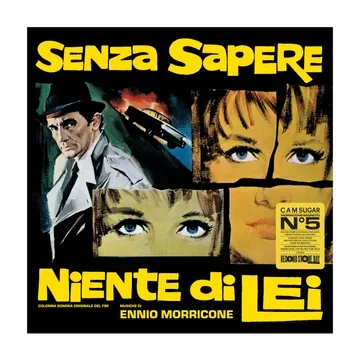 欧LP OST, Ennio Morricone Senza Sapere Niente Di Lei (Yellow Vinyl) CS013YELLOW CAM SUGAR 未開封 /00260 SpecialRelease | RECORD STORE DAY