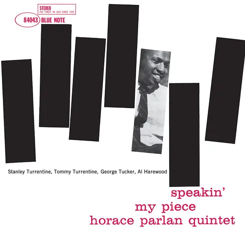Horace Parlan - Speakin My Piece vinyl record cover