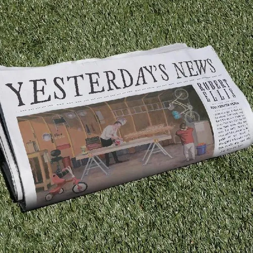 Robert Ellis - Yesterday's News vinyl record cover