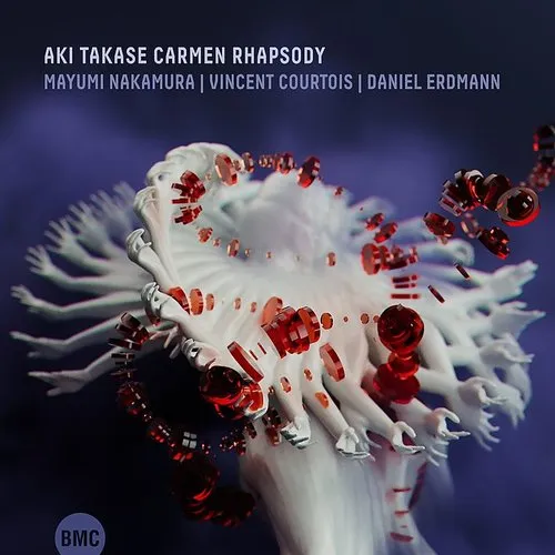 Aki Takase  / Courtois,Vincent / Erdmann,Daniel - Aki Takase Carmen Rhapsody vinyl record cover