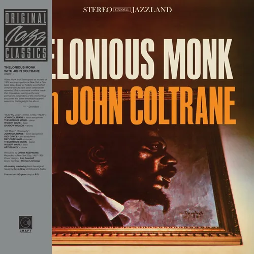 Thelonious Monk, John Coltrane - Thelonious Monk With John Coltrane vinyl record cover