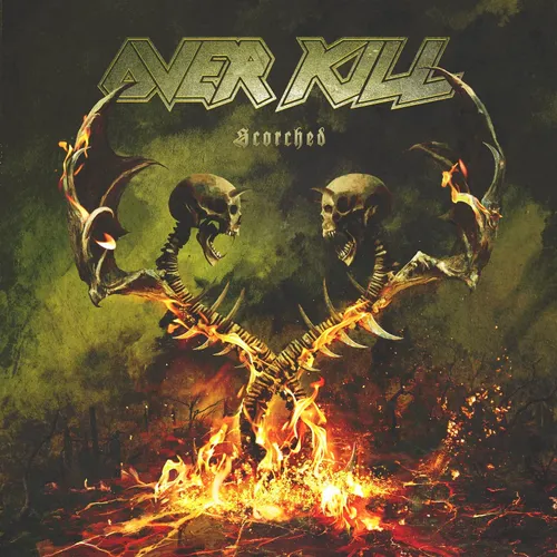 Overkill - Scorched vinyl record cover