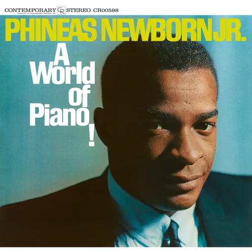 Phineas Newborn Jr. - A World Of Piano! (Contemporary Records Acoustic Sounds Series) vinyl record cover