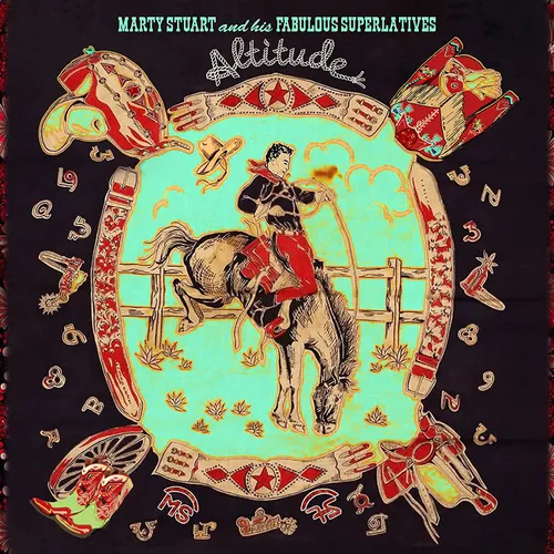 Marty Stuart & His Fabulous Superlatives - Altitude vinyl record cover