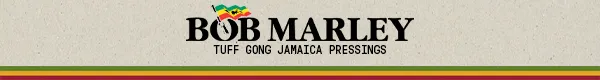 Bob Marley - Tuff Gong Jamaica Pressings