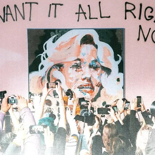 Grouplove - I Want It All Right Now vinyl record cover