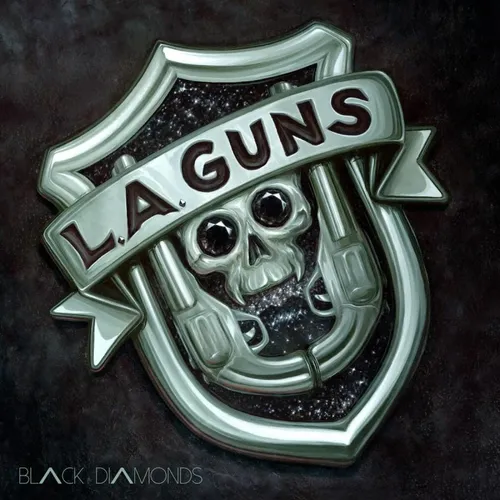 L.A. Guns - Black Diamonds vinyl record cover