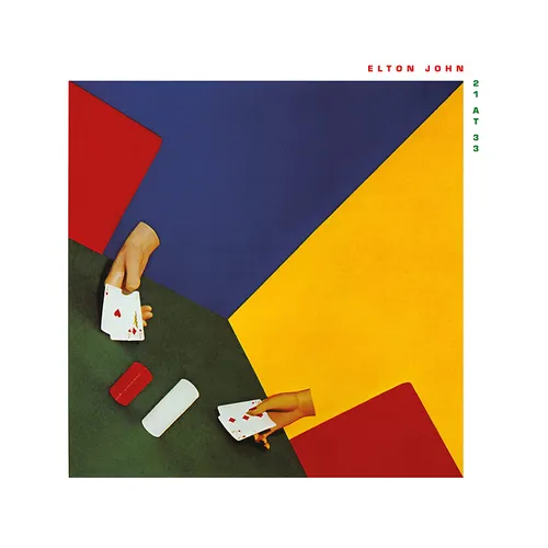 Elton John - 21 At 33 vinyl record cover
