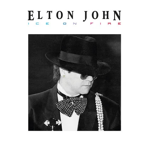 Elton John - Ice On Fire vinyl record cover