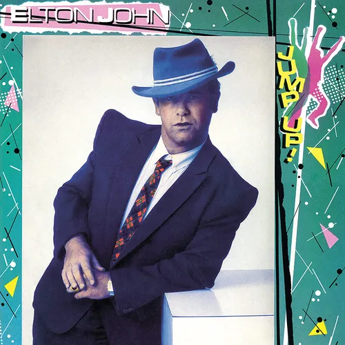 Elton John - Jump Up! vinyl record cover