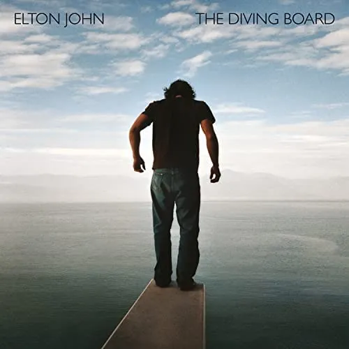 Elton John - The Diving Board vinyl record cover