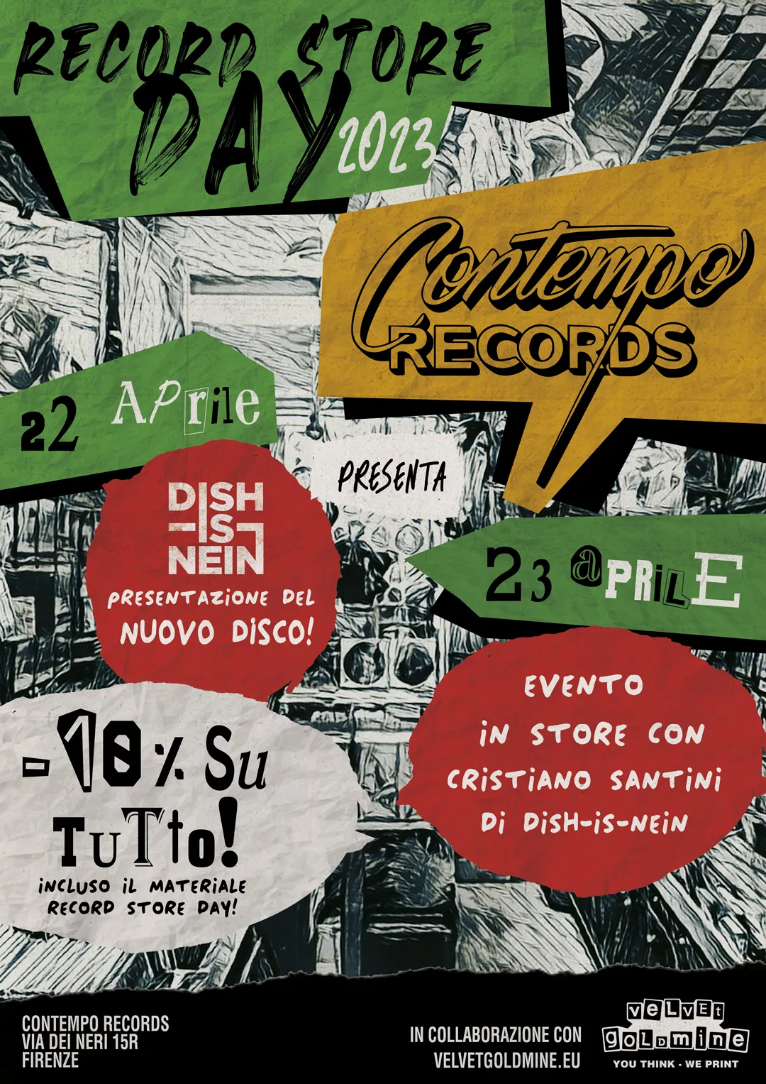 2023 POSTERS Record Store Day Italia