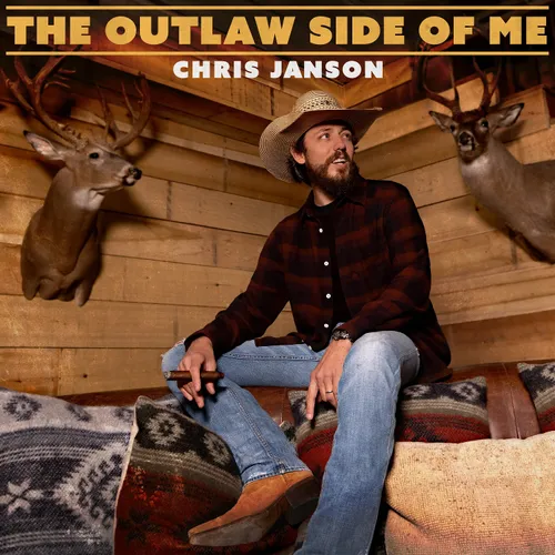 Chris Janson - The Outlaw Side Of Me vinyl record cover