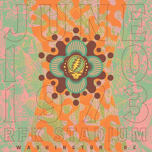 Grateful Dead - RFK Stadium, Washington, DC 6/10/73 vinyl record cover