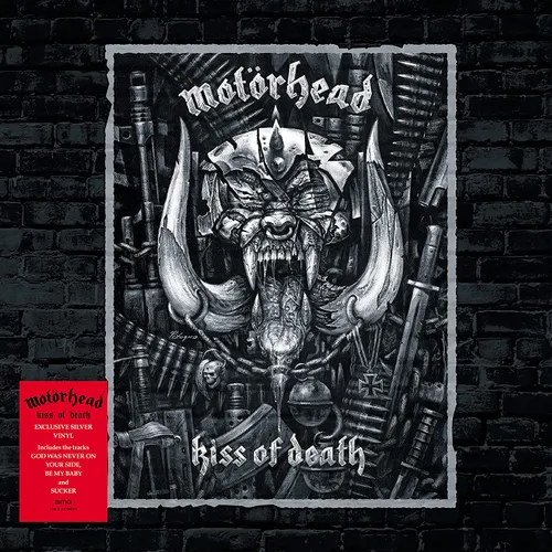 Motörhead - Kiss Of Death vinyl record cover