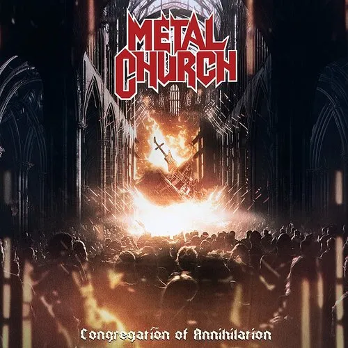 Metal Church - Congregation Of Annihilation (Uk) vinyl record cover