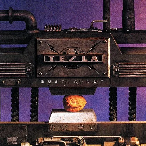 Tesla - Bust A Nut vinyl record cover