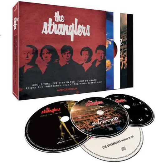 Stranglers - 4 CD Collection vinyl record cover