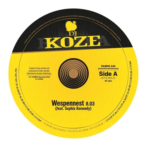 DJ Koze - Wespennest EP vinyl record cover