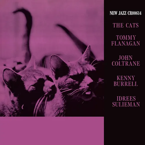 John Coltrane, Tommy Flanagan, Idrees Sulieman, Kenny Burrell - The Cats vinyl record cover