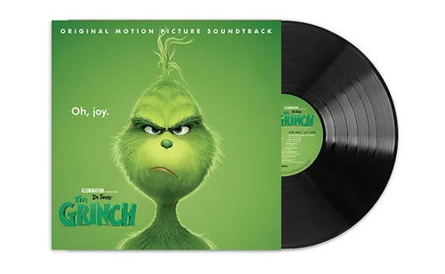 Various Artists - Dr. Seuss' The Grinch (Original Motion Picture Soundtrack) vinyl record cover