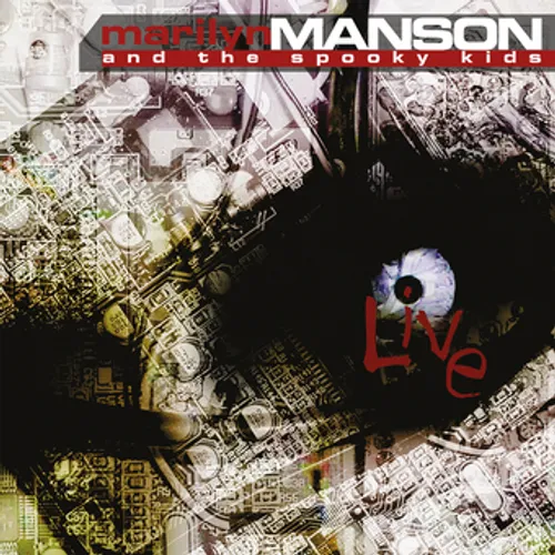 Marilyn Manson - Live vinyl record cover