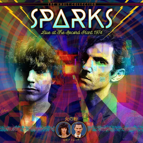 Sparks - Live At The Record Plant 1974 vinyl record cover