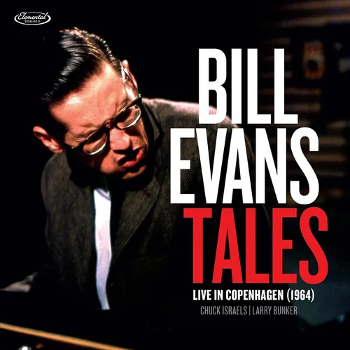 Bill Evans - Tales: Live In Copenhagen (1964) vinyl record cover