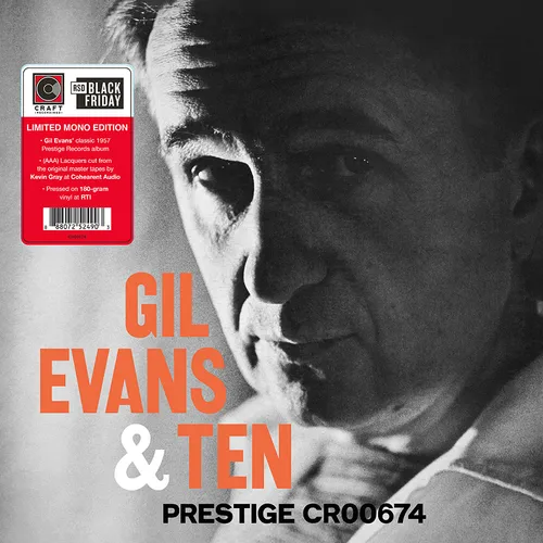 Gil Evans & Ten - Gil Evans & Ten (Mono Edition) vinyl record cover