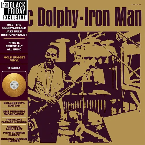 Eric Dolphy - Iron Man vinyl record cover