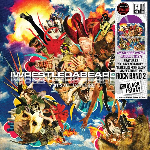 Iwrestledabearonce 廃盤 メタルコア 未開封 CD EP IWRESTLEDABEARONCE - LATE FOR NOTHING (*NEW-CD +Ltd Collector Card