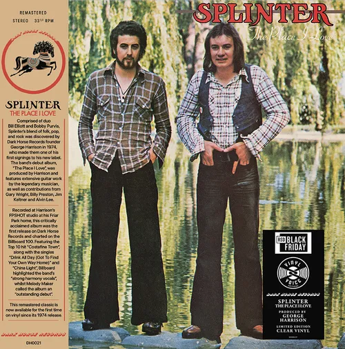 Splinter - Place I Love vinyl record cover