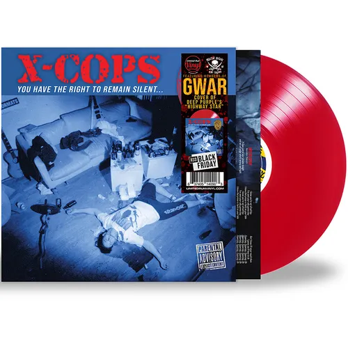 X-Cops - You Have The Right To Remain Silent vinyl record cover