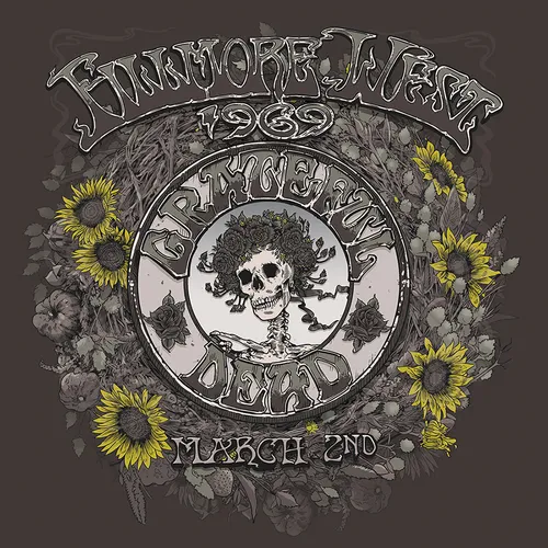 Grateful Dead - Fillmore West, San Francisco, CA 3/2/1969 vinyl record cover