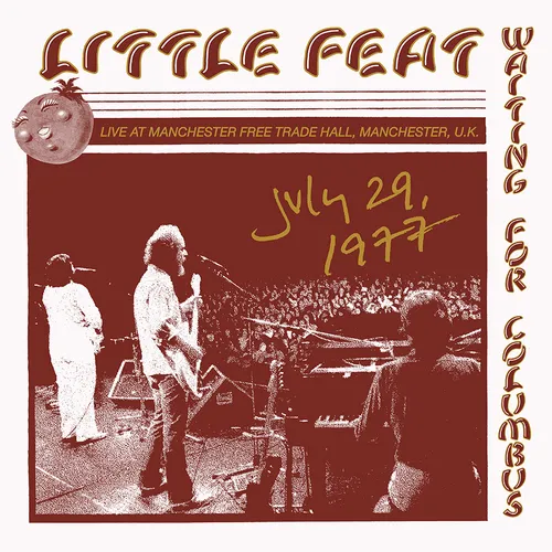 Little Feat - Live at Manchester Free Trade Hall 1977 vinyl record cover