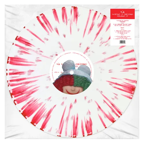 Sia - Everyday Is Christmas (Snowman EP) vinyl record cover