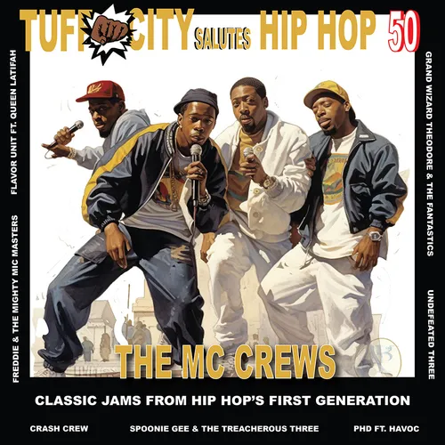 Various Artists - Tuff City Salutes Hip Hop 50: The MC Crew Jams vinyl record cover